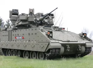 Introducing the New US Army Bradley Fighting Vehicle Equipped with the “Iron Fist" APS