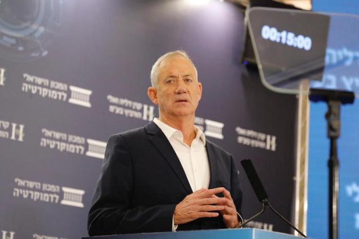 גנץ: ״ישראל מאמצת את תכנית החלוקה, דה-פקטו, בנגב ובגליל״ 