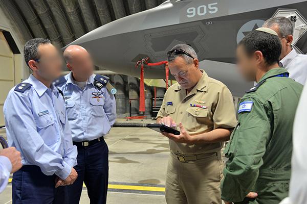 ראש המנהלה העולמית של מטוסי F-35 ביקר בישראל