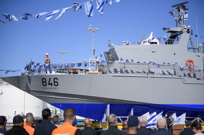 Israeli Navy Launches First Shaldag MK5 Vessel