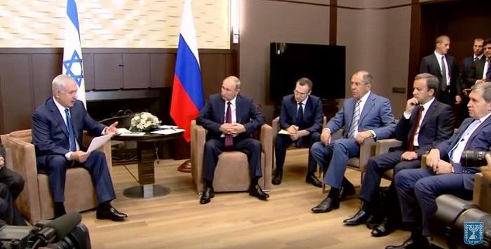 Watch: PM Netanyahu Meets with President Putin