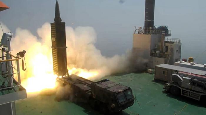 South Korea Test Fired Hyunmoo-2C Ballistic Missile