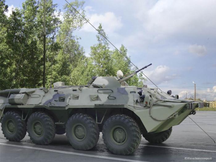 משלוח חדש של נגמ"שי BTR-80 משודרגים לצבא אוקראינה