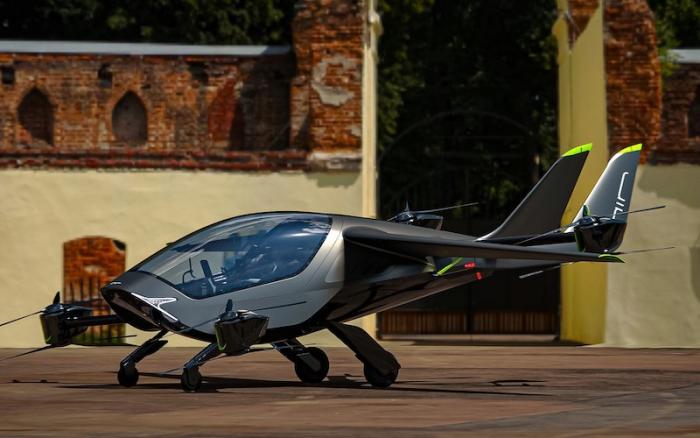 חברת AIR מפרדס חנה מציגה מטוס חשמלי הממריא ונוחת אנכית