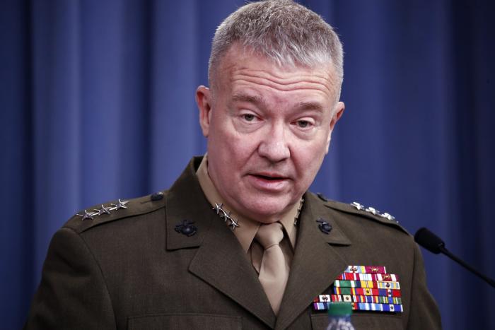 הגנרל קנת&#039; מקנזי התמנה למפקד החדש של פיקוד מרכז של צבא ארה"ב - CENTCOM