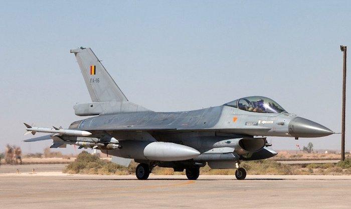 בלגיה שולחת מטוסי קרב לירדן כחלק מהקואליציה נגד דאעש
