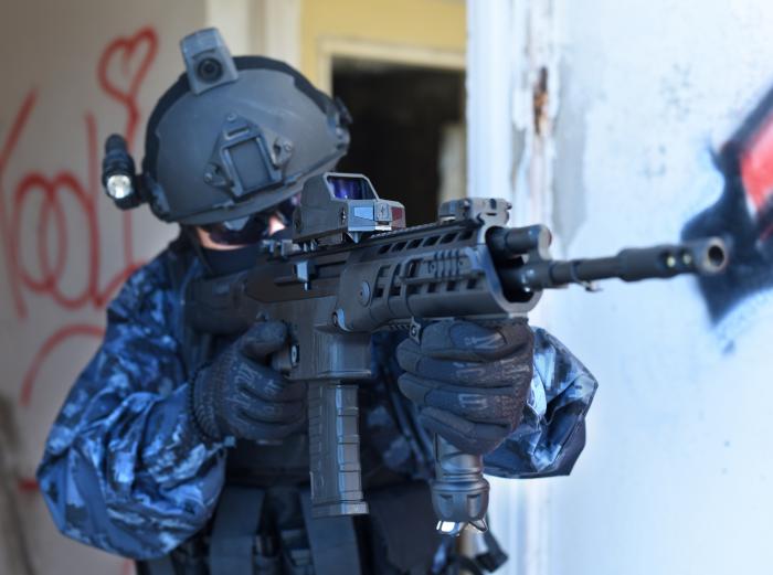 Israeli-Made Kalashnikov in Action