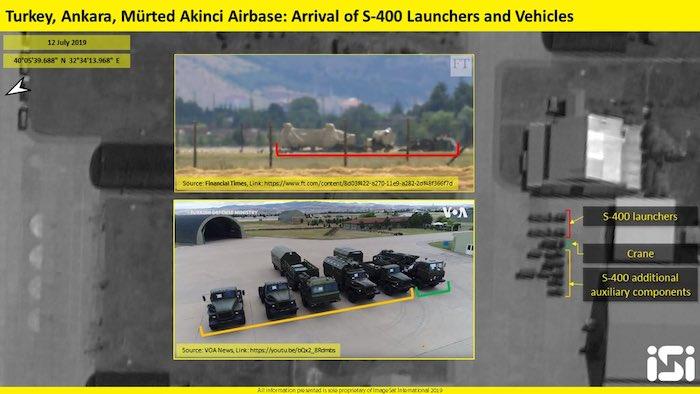 תמונות לווין חושפות: טורקיה קיבלה לפחות שני משגרי S-400