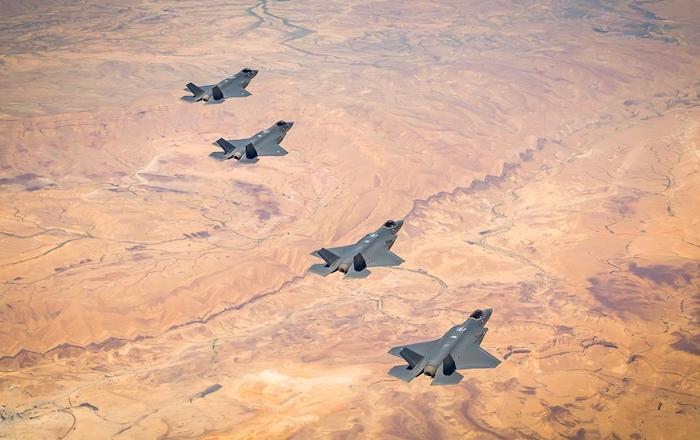 Israeli, US Air Forces Conduct Joint Exercise with F-35 Fighters 