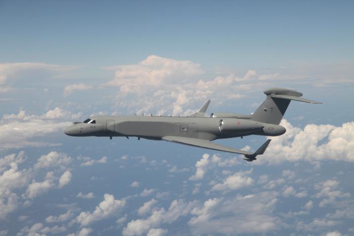 IMOD, IAI Deliver Second CAEW G550 to Italy