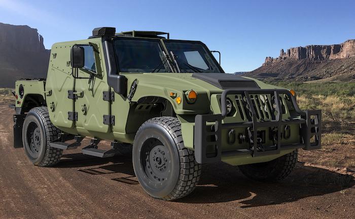 General AM חושפת גרסה חדשה לרכב הטקטי Humvee
