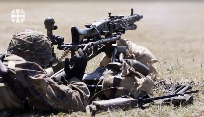 צבא גרמניה מצטייד באופן גורף במקלעי MG5