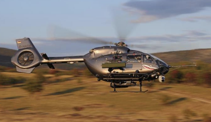 For the First Time, Airbus H145M Helicopter Fires Spike Missiles