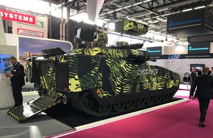 BAE Reveals IFV with Iron Fist APS