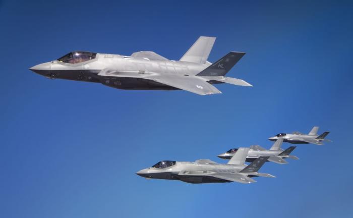 תרגיל אווירי ישראלי-אמריקני במטוסי חמקן F-35 