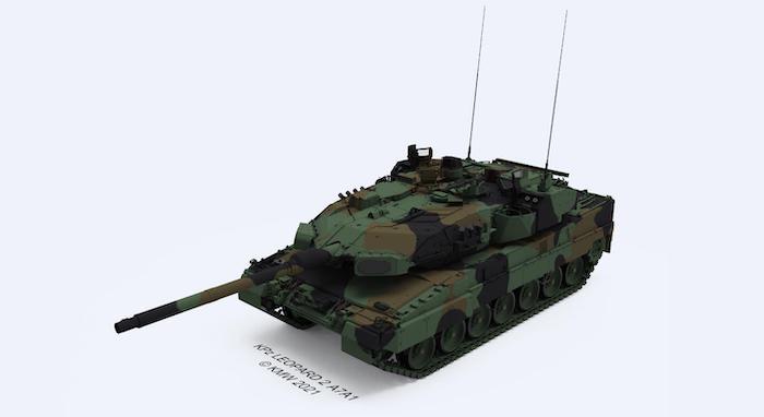 הגרמנים קונים מערכת "מעיל רוח" עבור טנק הליאופרד 2 