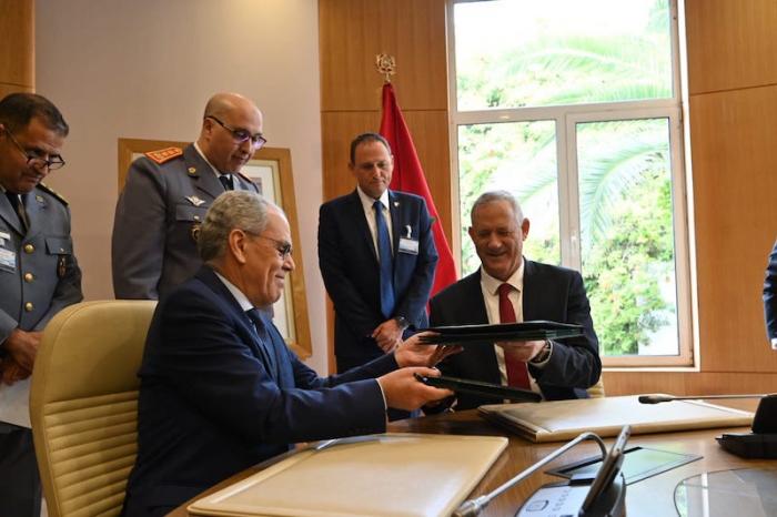 נחתם הסכם ביטחוני בין ישראל למרוקו