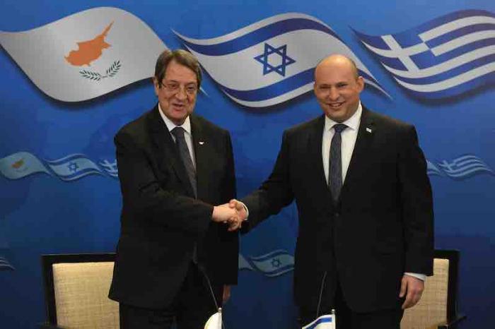 נשיא קפריסין הגיע לביקור בישראל