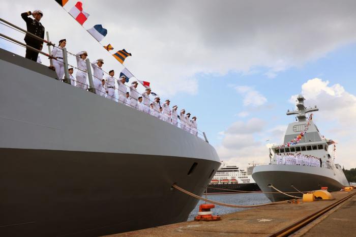 Новые корветы приняты на вооружение в ВМС ЦАХАЛа 