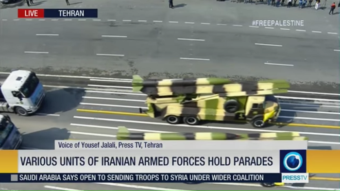 Watch: Iran Holds Military Parade