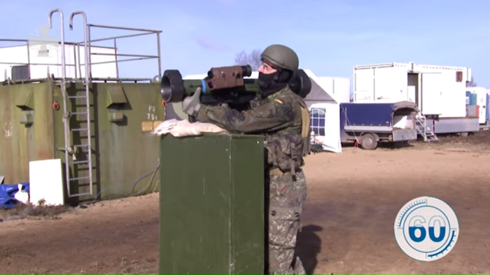 צפו: הצבא הגרמני מתאמן עם נ"ט פרי פיתוח חברת בת של רפאל