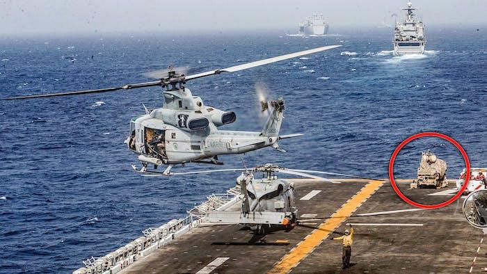 מערכת של ראדא הישראלית עוזרת לצי האמריקאי ליירט רחפנים איראנים במפרץ הורמוז 