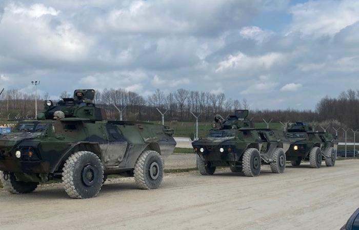 US donates M1117 armored vehicles to Kosovo&#039;s Army