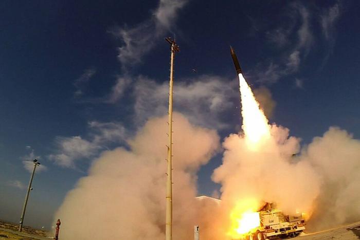 Israel successfully completes flight test of Arrow 3 Weapon System
