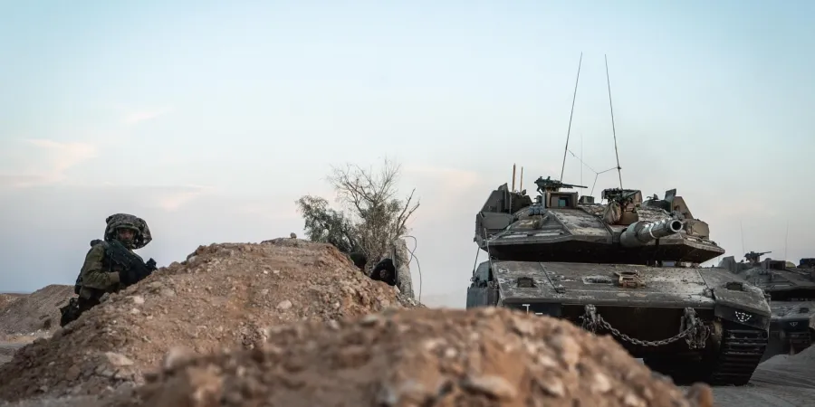 כוחות חטיבה 7 ברצועת עזה במסגרת מבצע ׳שומר החומות׳