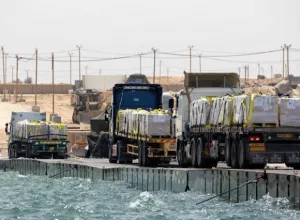 US Completes Gaza Pier Construction, Starts Delivering Aid